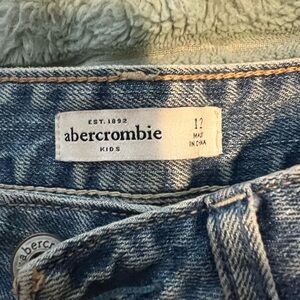 Abercrombie Kids Blue Jean Shorts
